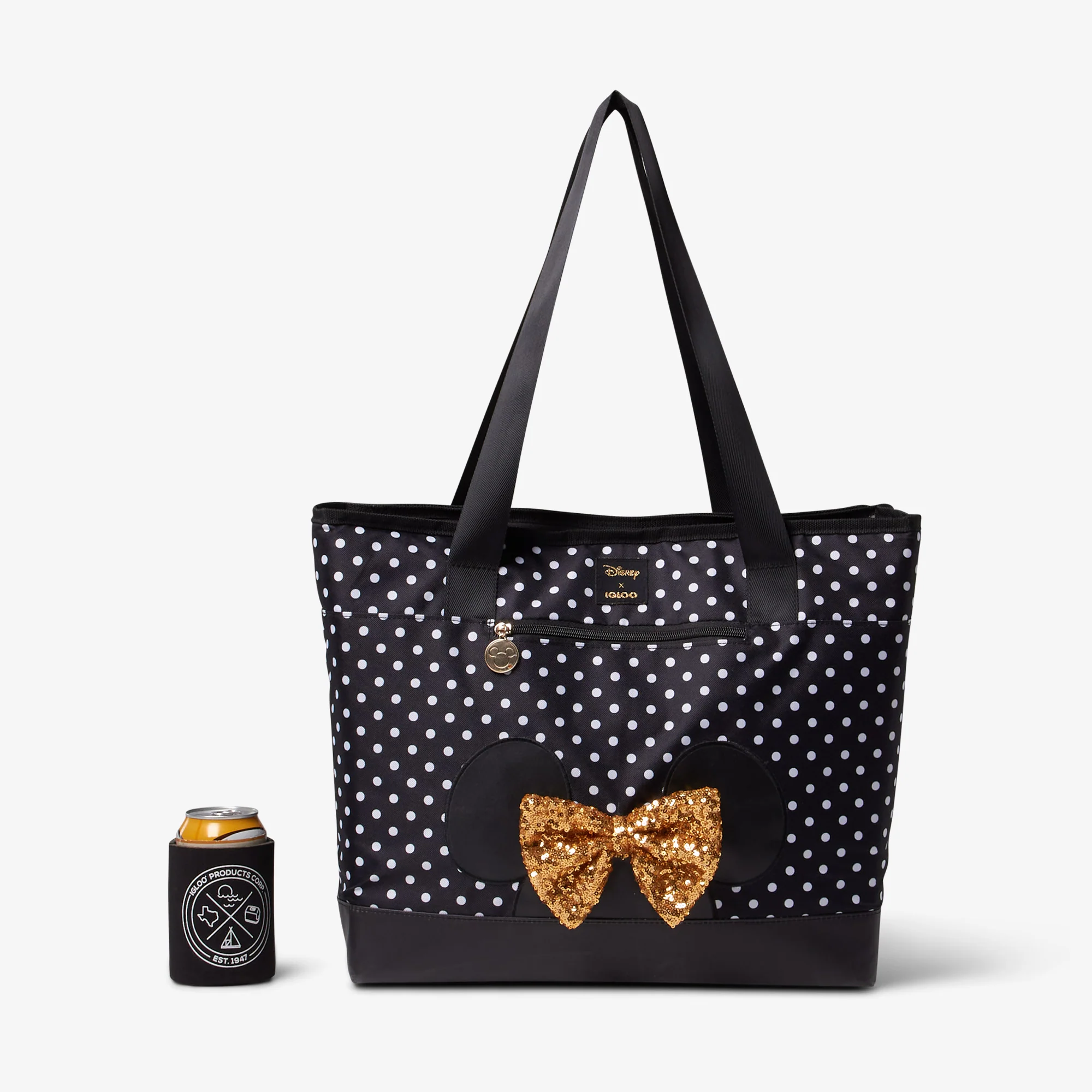 Minnie Mouse Dual Compartment Tote Cooler Bag - Image 5